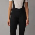 SQlab ONE12 Damen Bib-Tights in schwarz mit Träger und Chamois-Einsatz für Radsport
