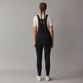 SQlab ONE12 Damen Bib-Tights in schwarz für Radsport, Rückansicht auf Model