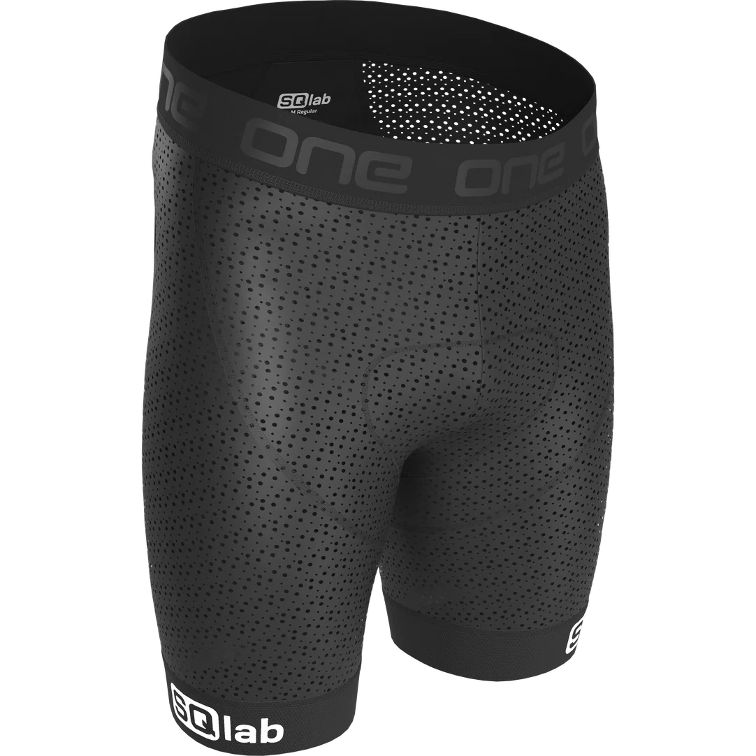 SQlab ONE10 2.0 cuissard intérieur vélo avec chamois en noir pour cyclisme urbain et route