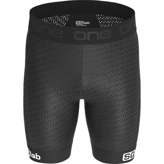 SQlab ONE10 2.0 cuissard de cyclisme en noir avec coussin intégré pour le vélo quotidien