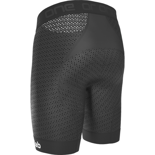 Cuissard de base SQlab ONE10 2.0 en noir avec zones mesh perforées pour le cyclisme quotidien