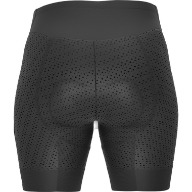SQlab Shorts ONE10 2.0 women's cycling base layer shorts in black with chamois pad – rear view