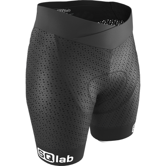 SQlab Shorts ONE10 2.0 women cycling shorts with chamois pad in black for cycling