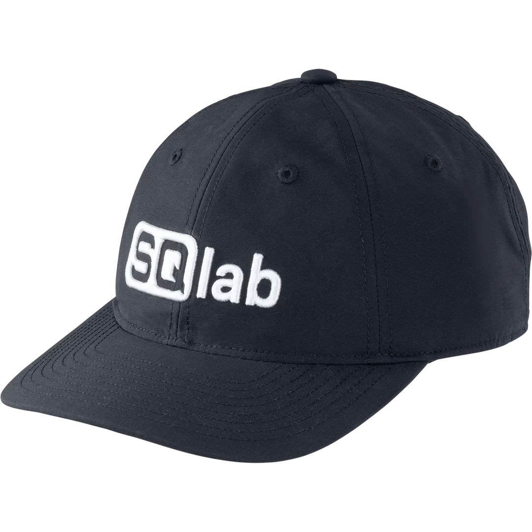 SQlab Cap Logo casquette en bleu marine foncé avec logo brodé