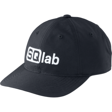 SQlab Cap Logo casquette en bleu marine foncé avec logo brodé