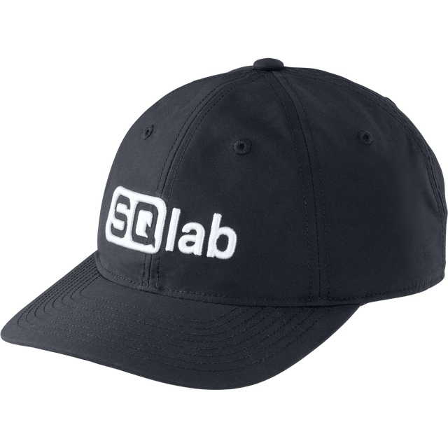 SQlab Cap Logo casquette en bleu marine foncé avec logo brodé