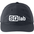 Casquette SQlab Cap Logo en gris foncé avec logo brodé blanc