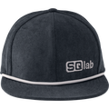 SQlab Cap OX casquette en velours côtelé gris foncé avec détail corde gris