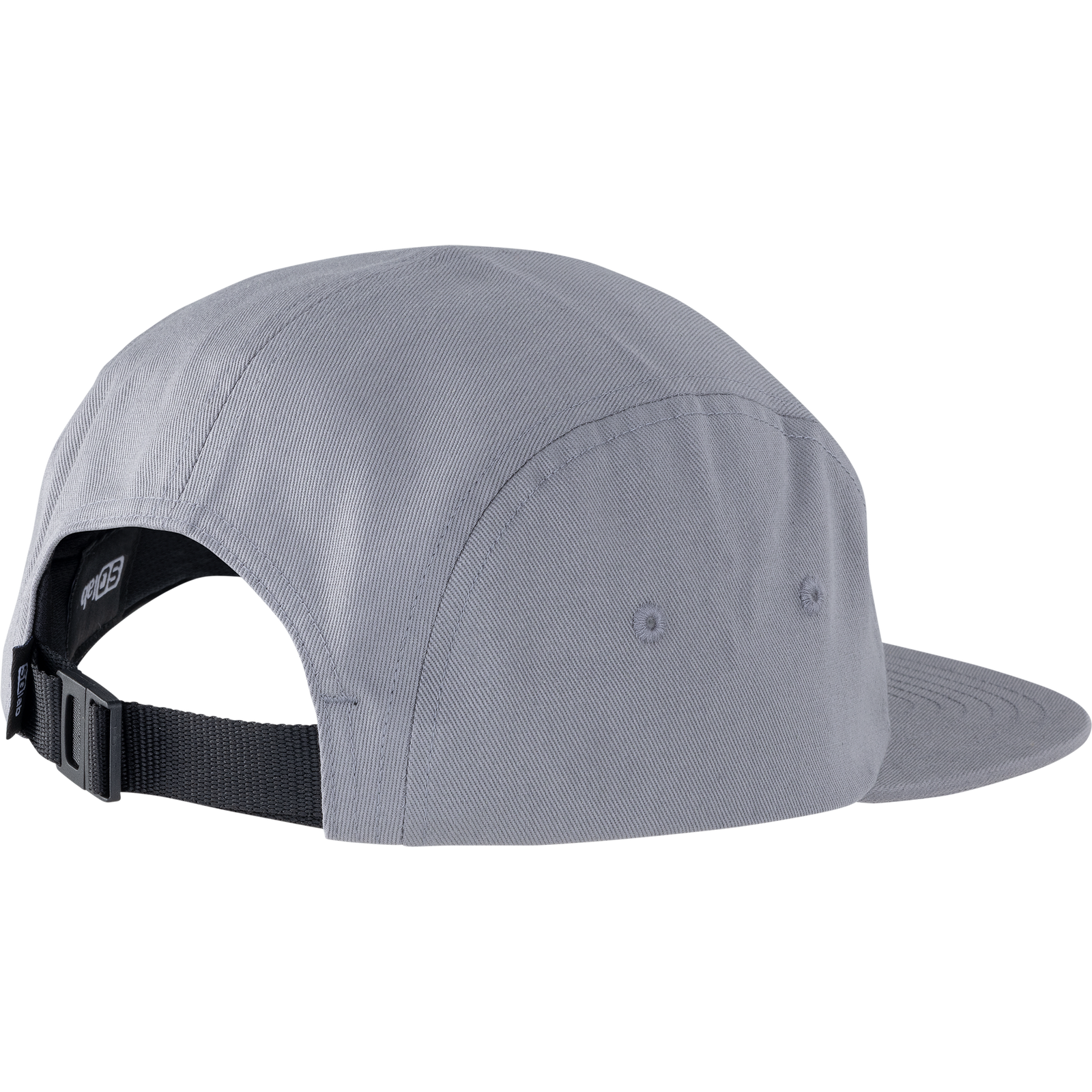 SQlab Cap Team casquette 5 panneaux en gris clair avec sangle ajustable vue arrière