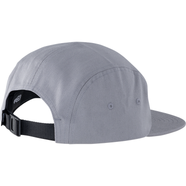 SQlab Cap Team casquette 5 panneaux en gris clair avec sangle ajustable vue arrière