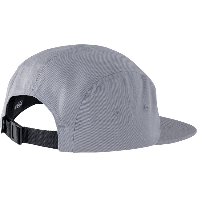 SQlab Cap Team casquette 5 panneaux en gris clair avec sangle ajustable vue arrière