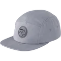 SQlab Cap Team casquette 5 panneaux en gris clair avec patch logo montagne