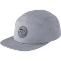 SQlab Cap Team casquette 5 panneaux en gris clair avec patch logo montagne