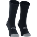 SQlab ONE10 Merino cycling socks unisex in black and light grey for cycling and commuting
