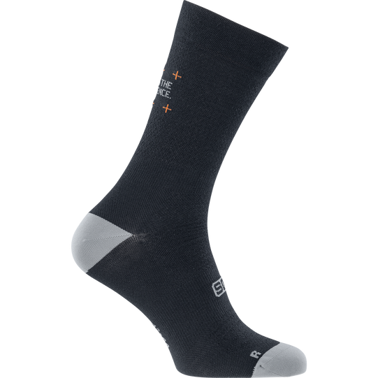SQlab ONE10 2.0 Merino cycling socks in charcoal and light grey for cycling and commuting