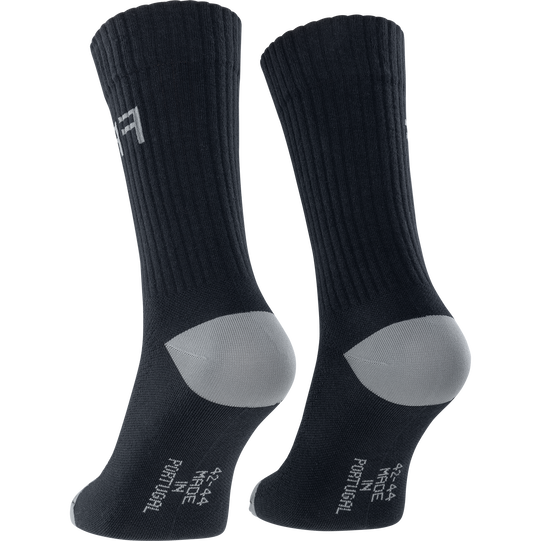 SQlab ONE11 2.0 unisex MTB cycling socks in black and grey for mountain biking