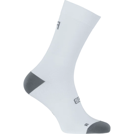 SQlab ONE12 2.0 unisex road cycling socks in white and grey