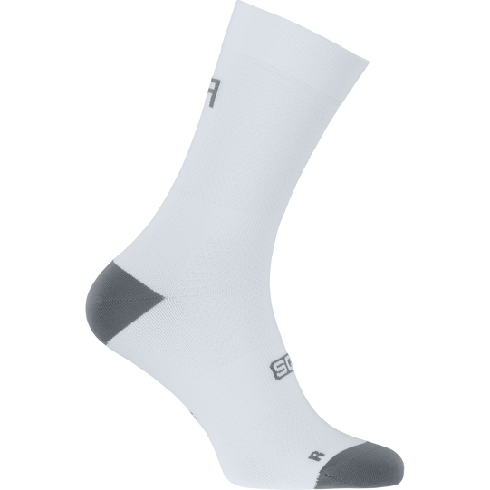 SQlab ONE12 2.0 unisex road cycling socks in white and grey