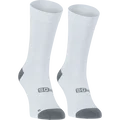 SQlab ONE12 2.0 unisex road cycling socks in white with grey reinforced toe and heel