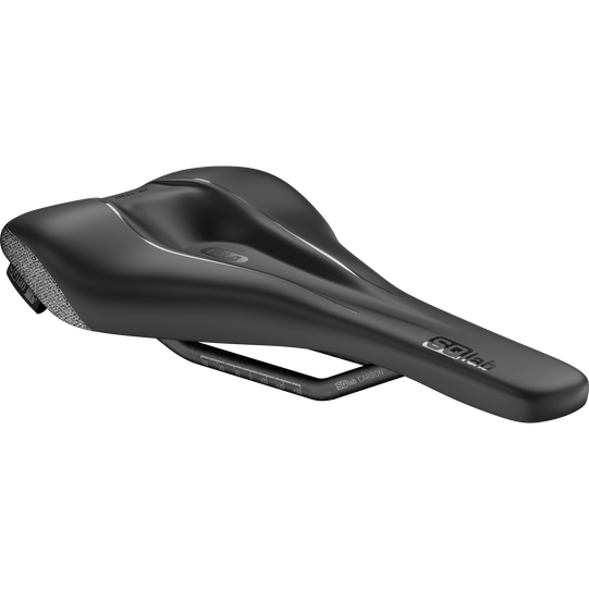 SQlab 614 ERGOWAVE active 2.1 Carbon saddle in black