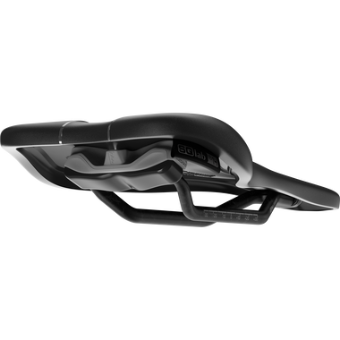 SQlab 612 ERGOWAVE active 2.1 Carbon Fahrradsattel in matt schwarz mit Carbon-Streben