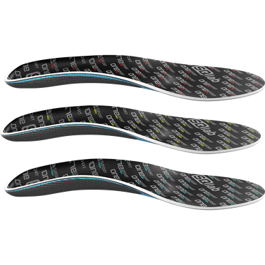 SQlab ONE sport Einlegesohle medium in schwarz und cyan