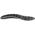 SQlab ONEsport High cycling shoe insole in charcoal black with teal accent