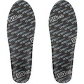 SQlab ONE sport HIGH Einlegesohlen für Fahrradschuhe in schwarz mit grauem Logomuster