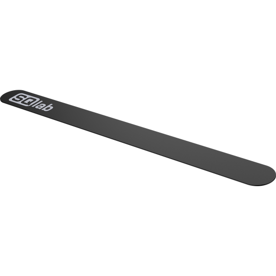 SQlab 712 handlebar tape end strip in dark grey for road bike
