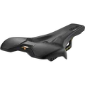 SQlab 612R Ergowave 2.0 Carbon first edition road bike saddle in matte black with gold rail markings