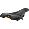 SQlab 612R Ergowave 2.0 Carbon first edition road bike saddle in matte black with gold rail markings