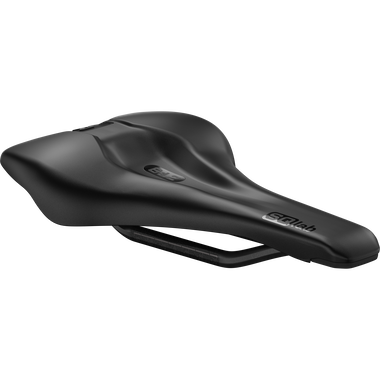SQlab 612R ERGOWAVE 2.0 Carbon Rennradsattel in mattschwarz mit Flex-Wing und Carbon-Schienen