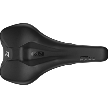 SQlab 612R ERGOWAVE Carbon Rennradsattel in schwarz mit Flex-Wing und Entlastungskanal