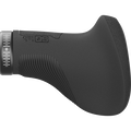 SQlab 721 2.0 Short ergonomic bicycle grip in black with ergonomic wing, side view