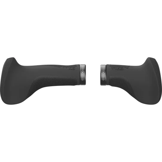 SQlab 721 2.0 Short ergonomic handlebar grips in black, pair