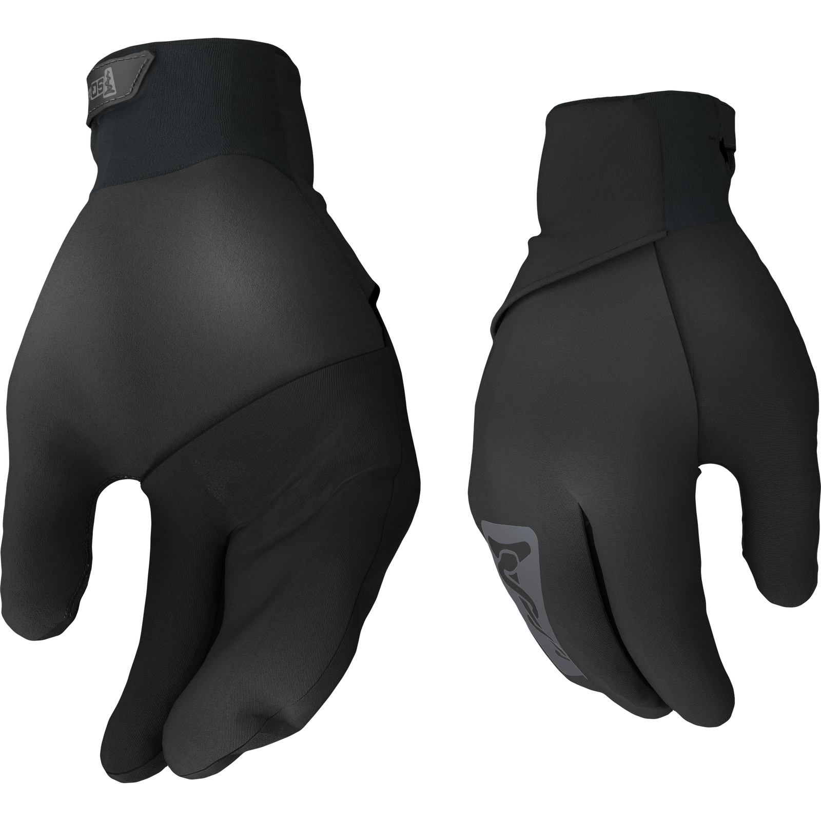 SQlab ONE10 Winterrad-Handschuhe in schwarz mit wasserdichter AX Suede Handfläche für Mountainbiking