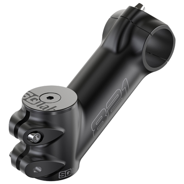 SQlab 821 2.0 ahead stem 25.4mm in matte black, 35° rise for city handlebars