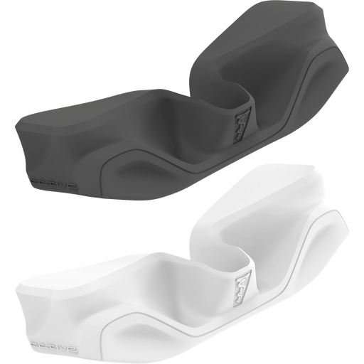 SQlab Elastomer Kit Ergowave active saddle insert in dark grey and white