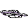 SQlab ClipOn 611 Infinergy ERGOWAVE active 2.1 ltd. bike saddle in black, white and lavender