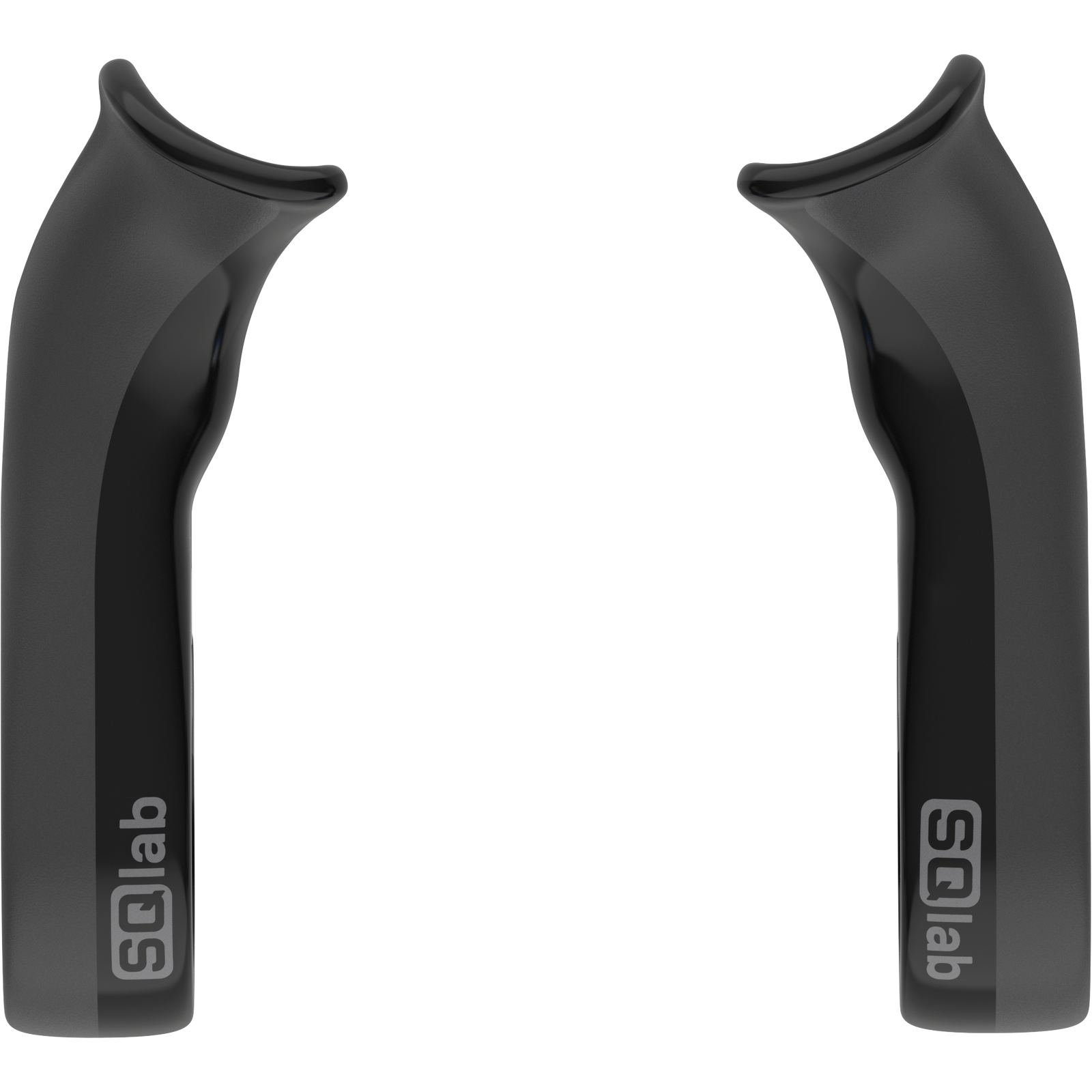 SQlab 411 MTB 3.0 inner bar ends in black, pair