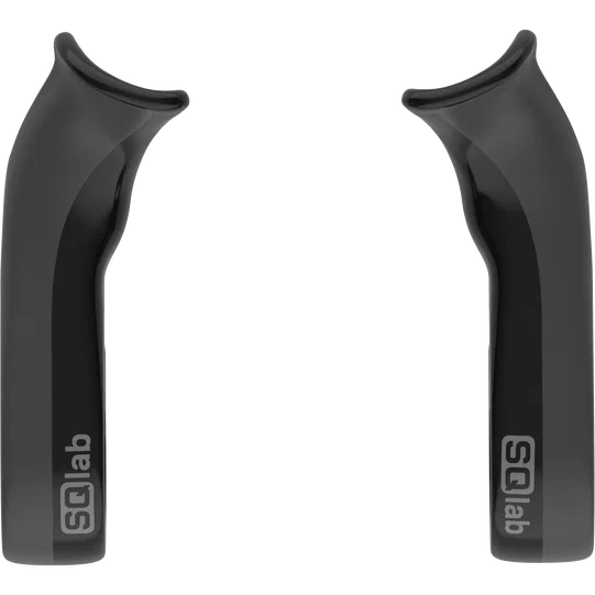 SQlab 411 MTB 3.0 inner bar ends in black, pair