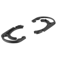 SQlab 812R angle shim saddle adjustment spacer onesize in matte black, set of two