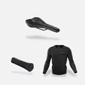 SQlab MTB Complete Set mit Sattel, Lenkergriff 711 und Langarm-Trikot in schwarz