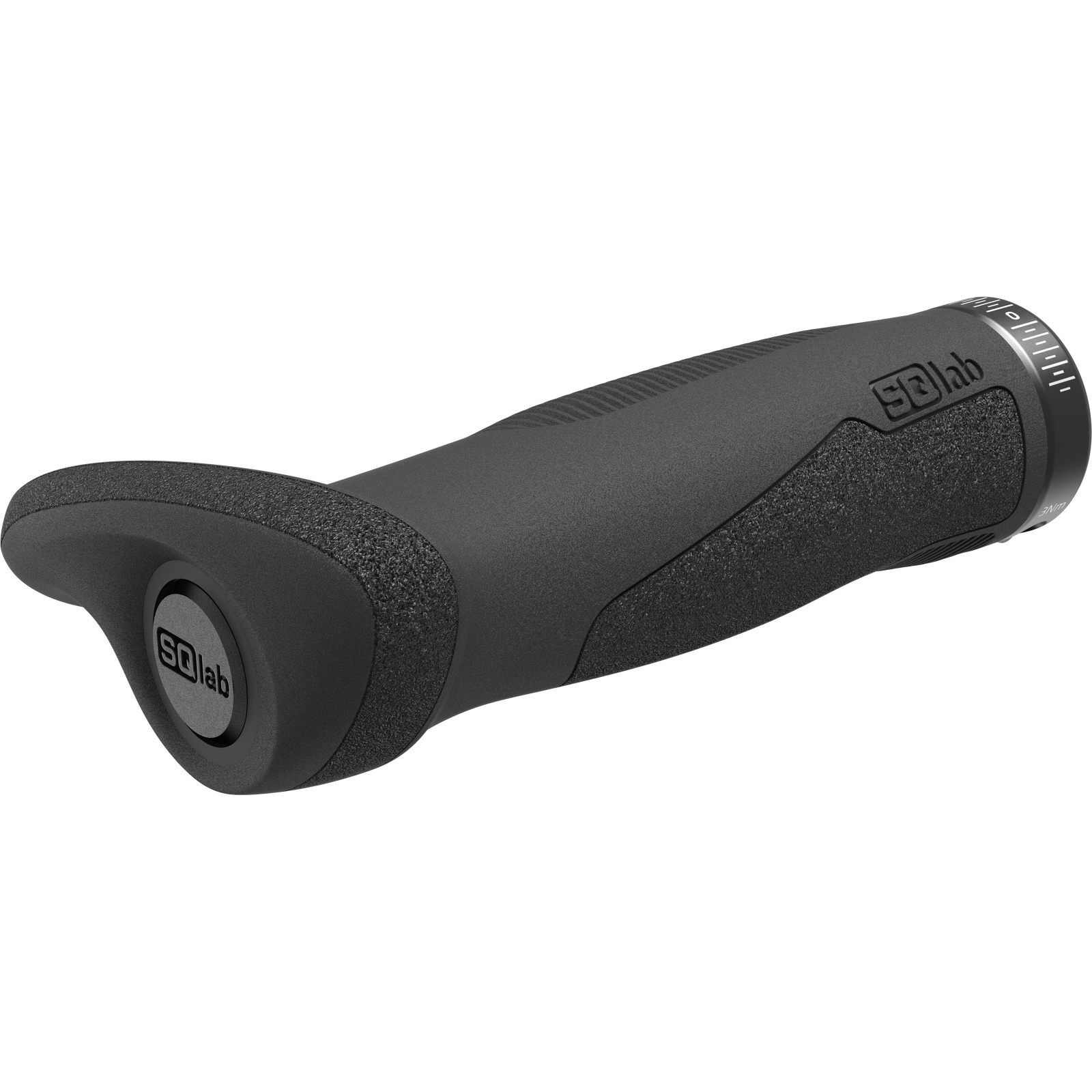 SQlab 721 2.0 ergonomischer Fahrrad-Lenkergriff in schwarz mit Ergonomie-Flügel