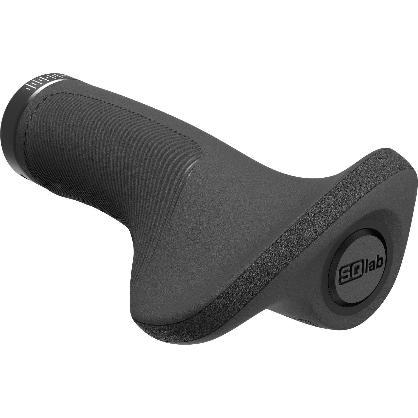 SQlab 721 2.0 ergonomischer Lenkergriff in schwarz mit Ergobar-Palmenstütze
